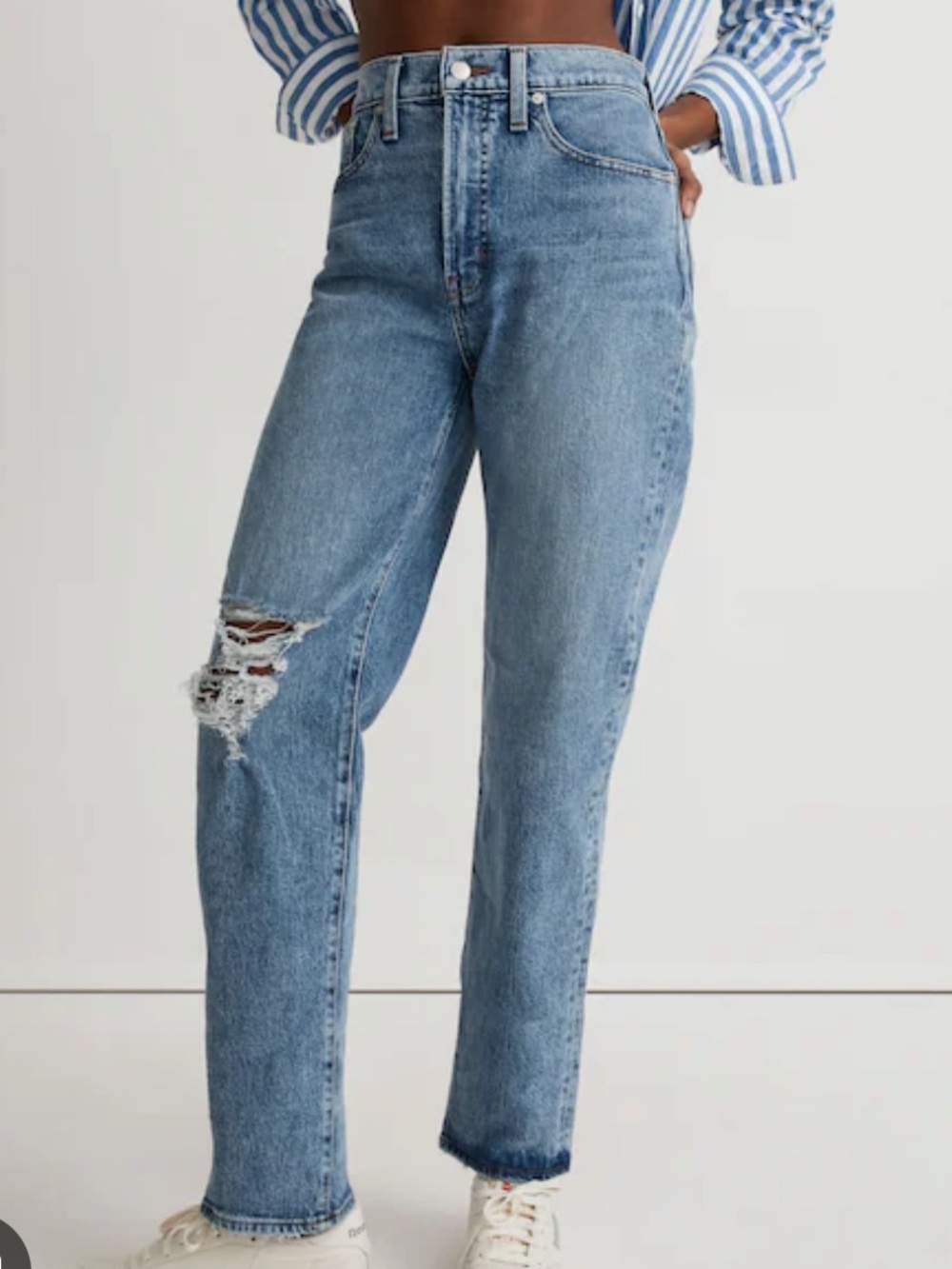 Madewell Perfect Vintage Straight Leg Jean